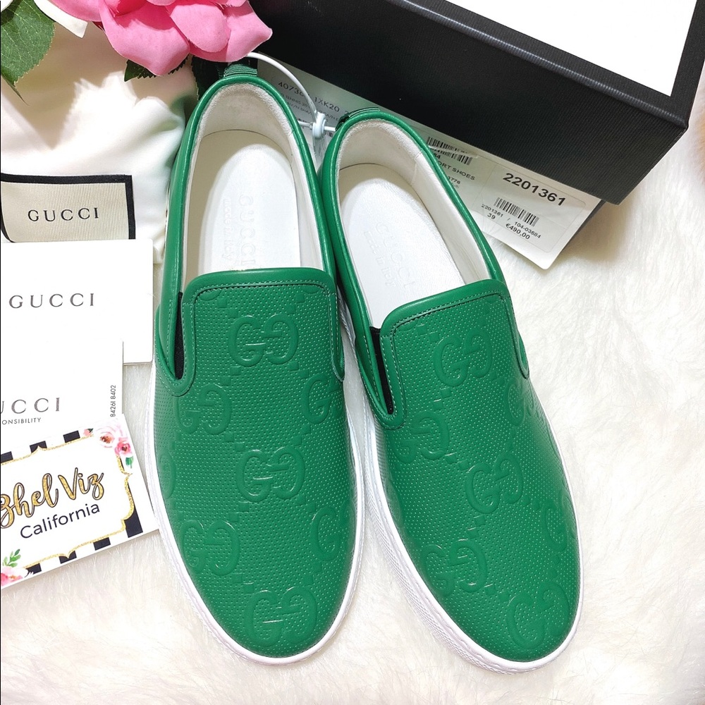 Gucci Slip On sneakers (women 9.5-10)